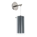 Eglo 99288 - Zidno svetlo PINTO TEKSTIL 1xE27/16W/230V