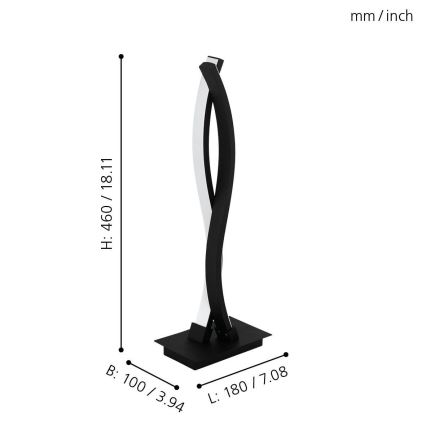 Eglo - LED stona lampa LED/10W/230V