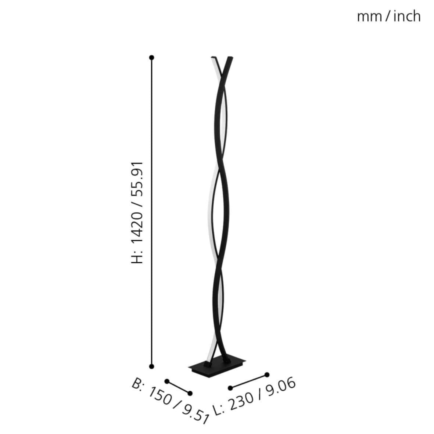 Eglo - LED stojeća lampa LED/32W/230V