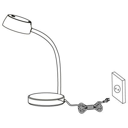 Eglo - LED Stona lampa LED/4,5W/230V