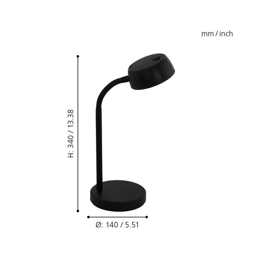 Eglo - LED stona lampa LED/4,5W/230V