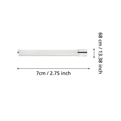 Eglo - LED osvetljenje za kupatilsko ogledalo LED/15W/230V IP44
