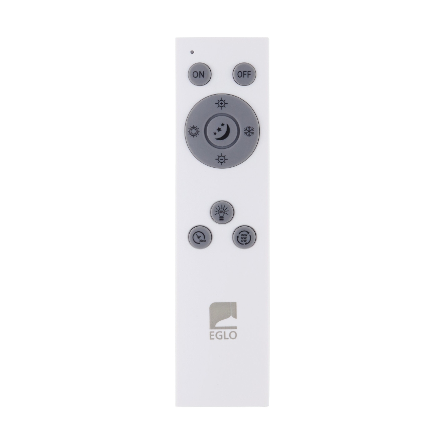 Eglo - LED prigušiva plafonska svetiljka LED/18W/230V + daljinski upravljač