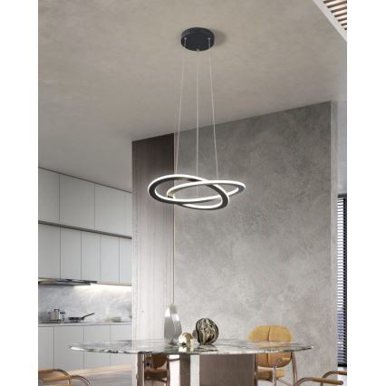 Eglo 99396 - LED luster na sajli ROLIMARE LED/35W/230V