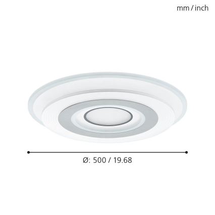 Eglo 99399 - LED plafonsko svetlo REDUCTA 3xLED/16W/230V