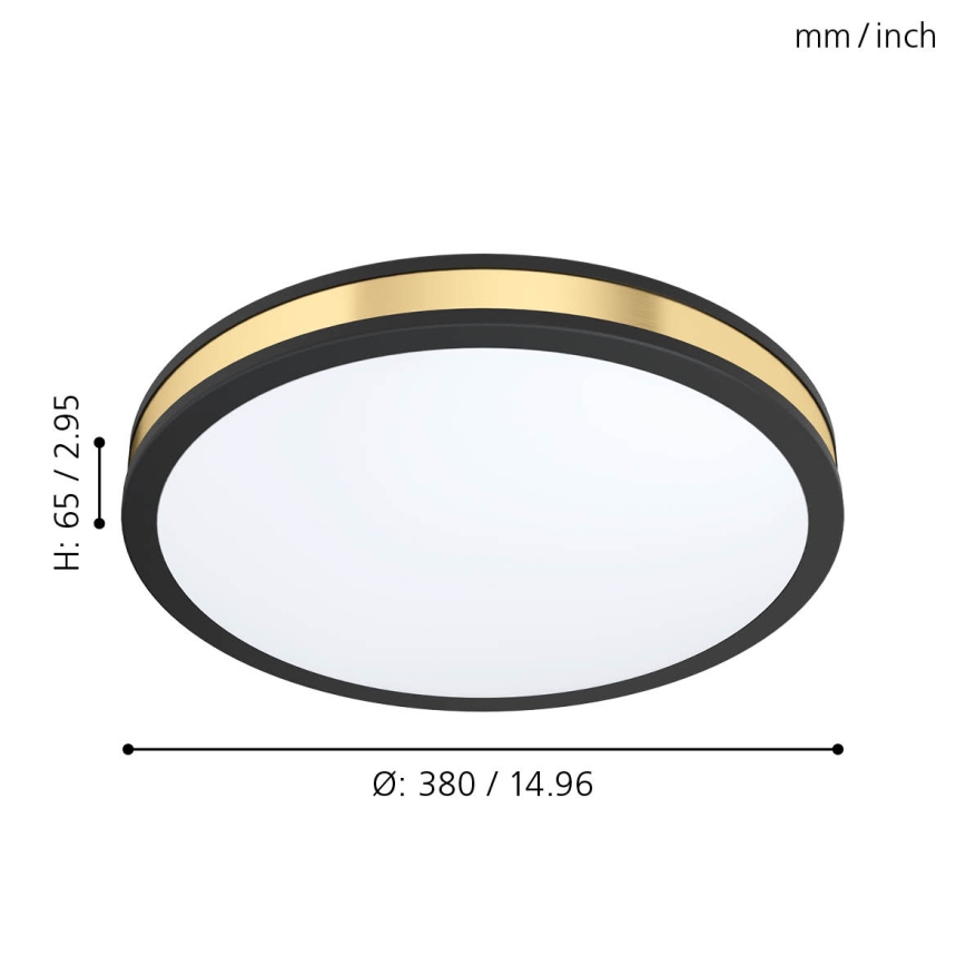 Eglo - LED plafonsko svetlo LED/24W/230V