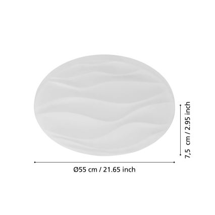 Eglo - LED plafonsko svetlo LED/36W/230V