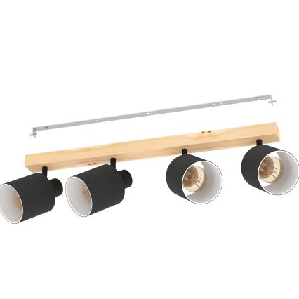 Eglo - Ugradni spot 4xE27/10W/230V