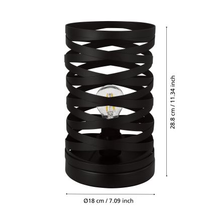 Eglo - Stona lampa 1xE27/40W/230V