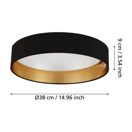 Eglo - LED plafonsko svetlo LED/24W/230V