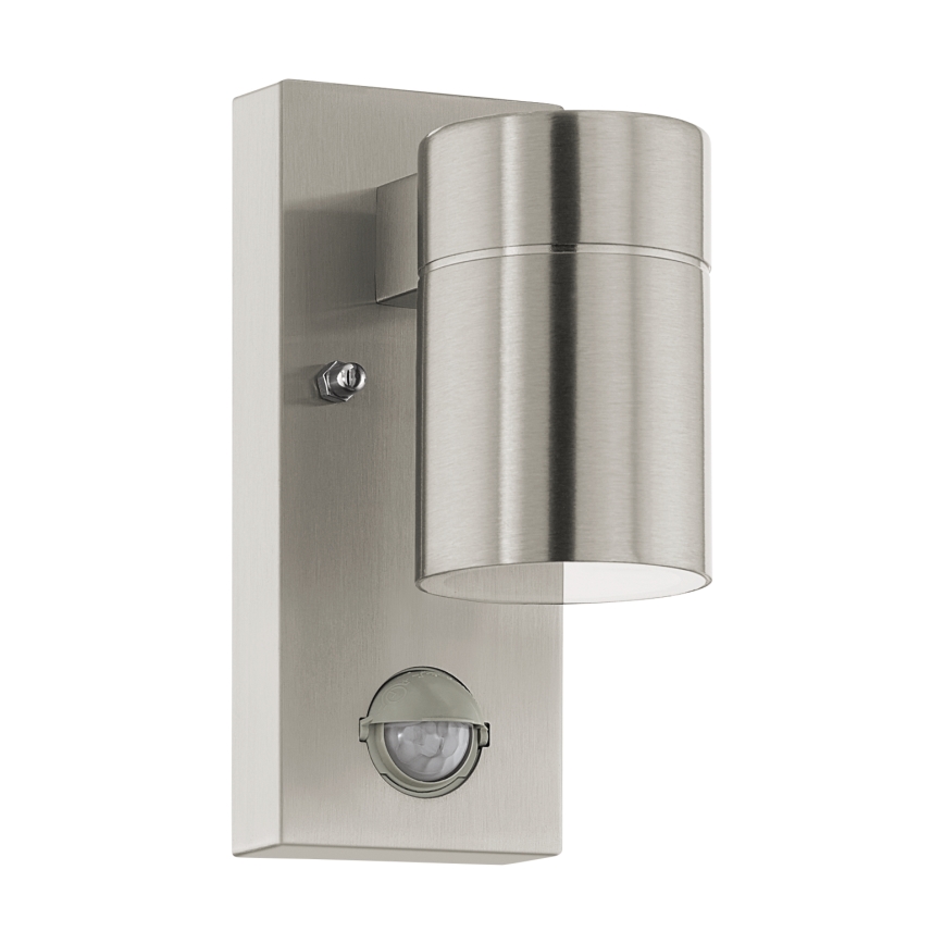 Eglo - LED spoljašnja zidna svetiljka sa senzorom 1xGU10/3W/230V IP44