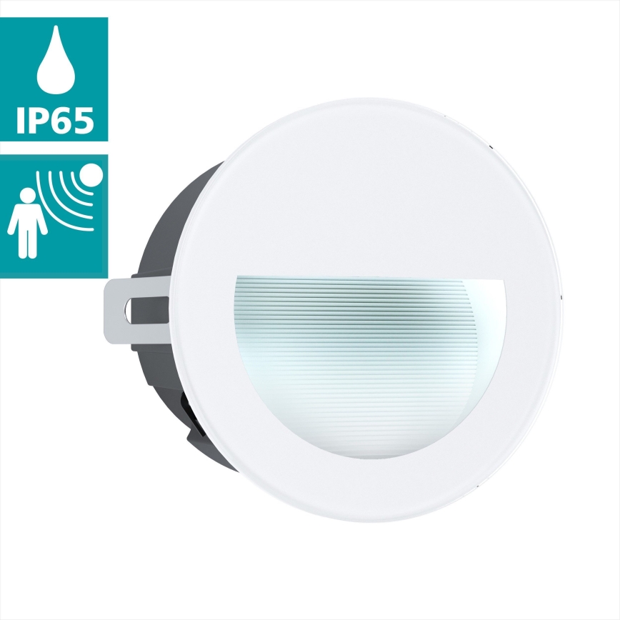Eglo - LED spoljašnje ugradno svetlo LED/2,5W/230V IP65 belo