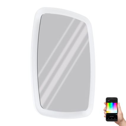 Eglo 99588 - LED RGBW ogledalo za kupatilo sa podsvetljenjem, prigušiva, 20W/230V IP44