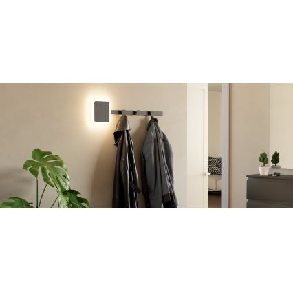 Eglo - LED zidna vešalica sa svetiljkom LED/7,8W/230V