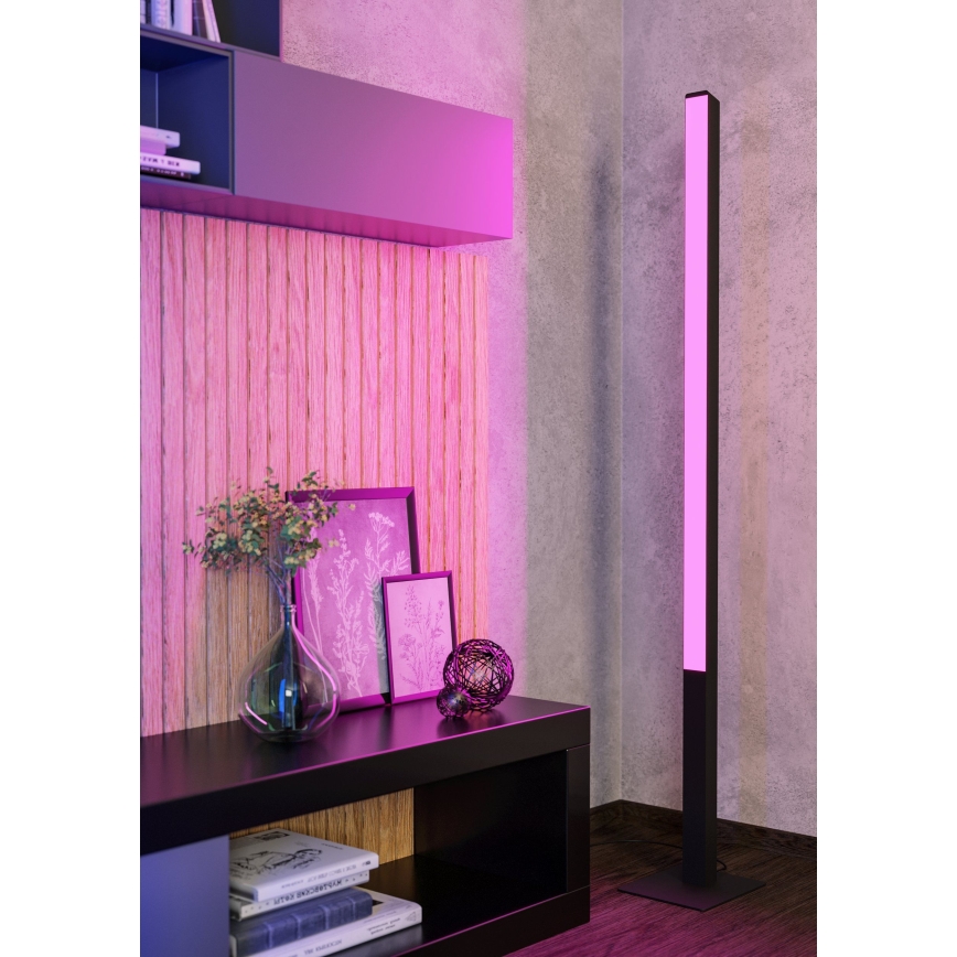 Eglo - LED RGBW prigušiva podna lampa LED/35W/230V 2700-6500K ZigBee