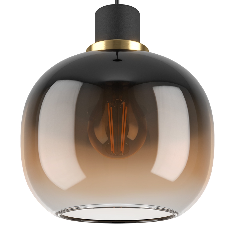 Eglo - Luster na sajli 1xE27/40W/230V braon