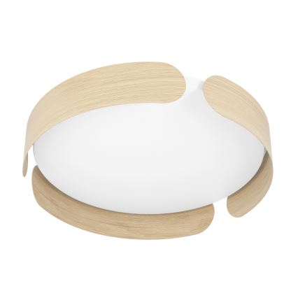 Eglo - LED stropna svetiljka LED/20W/230V, prečnik 37 cm, bež