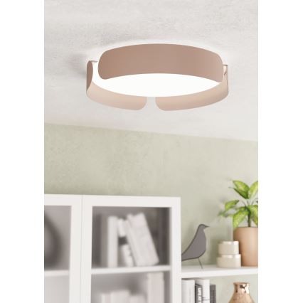 Eglo - LED plafonsko svetlo LED/20W/230V prečnik 37 cm braon
