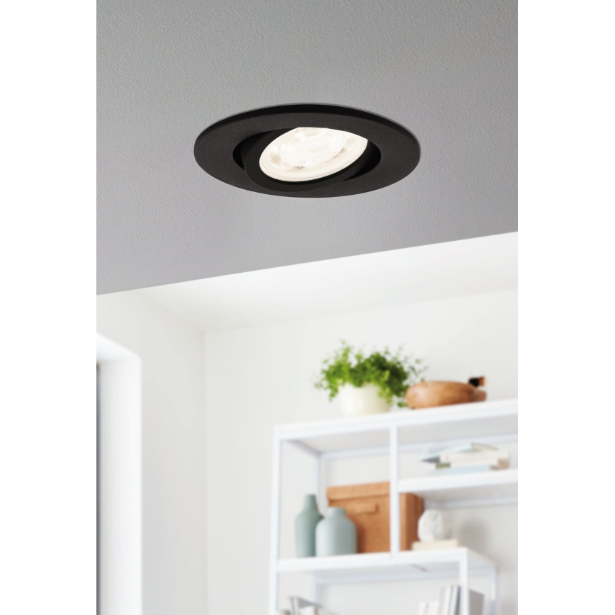 Eglo - Ugradna LED RGBW prigušiva svetiljka LED/5W/230V 2700-6500K ZigBee