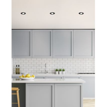 Eglo - Ugradna LED RGBW prigušiva svetiljka LED/5W/230V 2700-6500K ZigBee