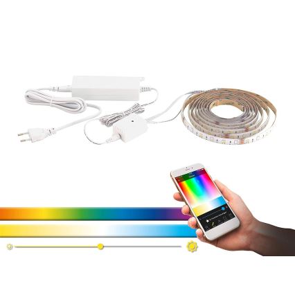 Eglo - LED RGBW prigušiva traka 8m LED/24W/24/230V 2700-6500K ZigBee