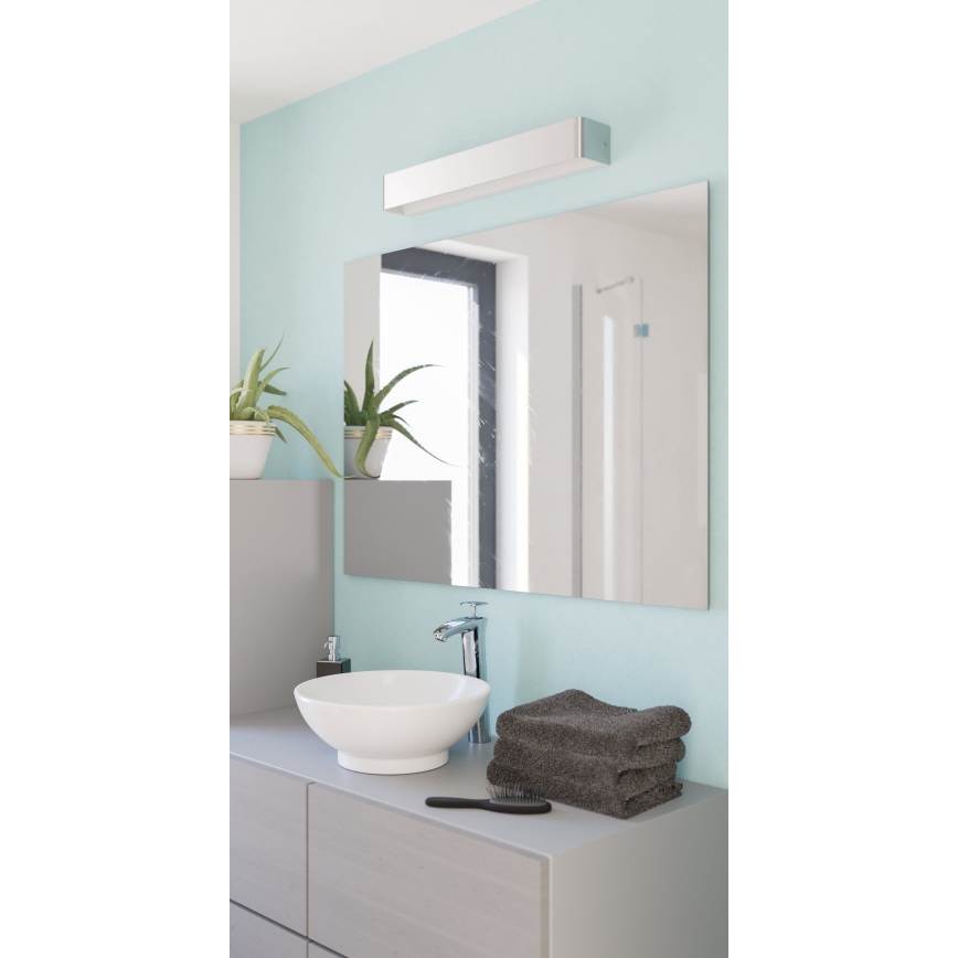 Eglo - LED zidno svetlo za kupatilo LED/26,5W/230V 3000K IP44 mat hrom