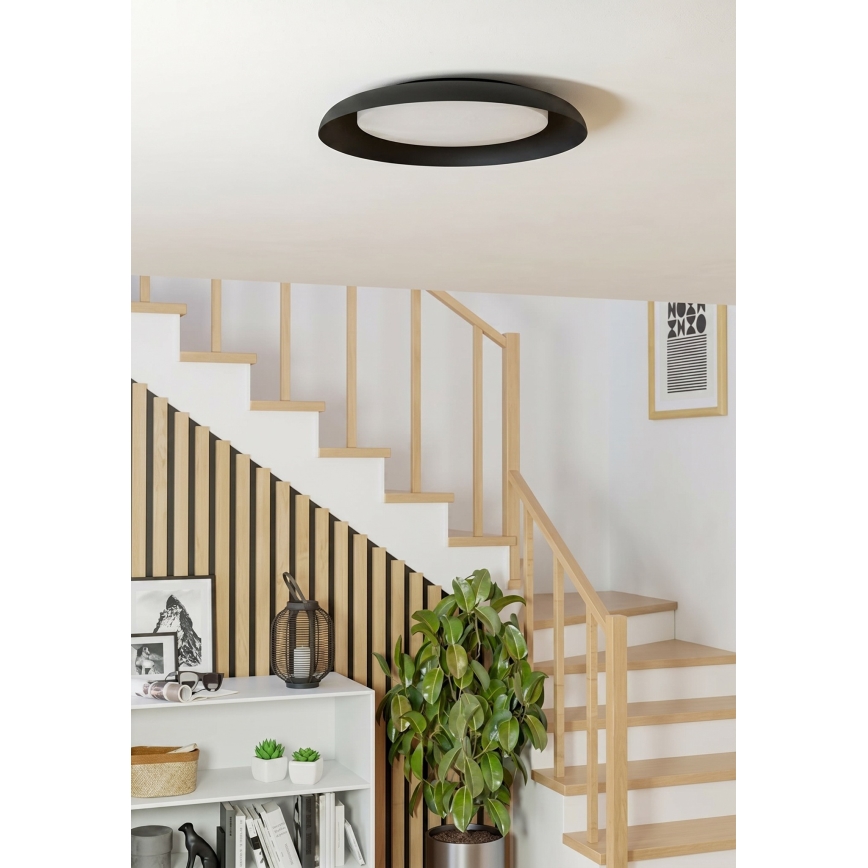Eglo 99703 - LED stropno svetlo PENJAMO LED/17,1W/230V crna