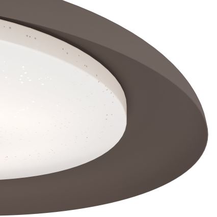 Eglo 99704 - LED plafonsko svetlo PENJAMO LED/17,1W/230V braon