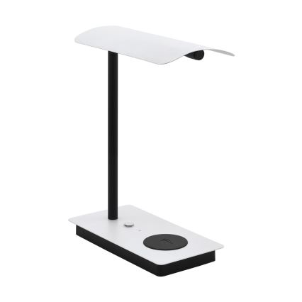 Eglo 99828 - LED prigušiva stona lampa na dodir sa bežičnim punjenjem ARENAZA LED/5,8W/230V bela