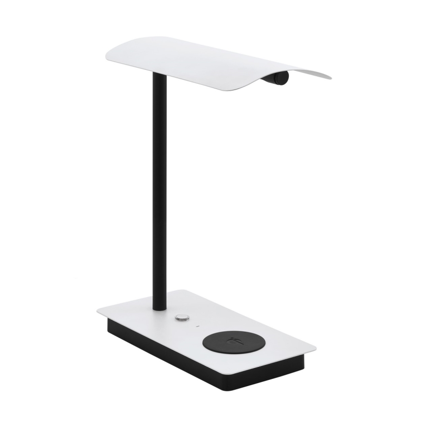 Eglo 99828 - LED prigušiva stona lampa na dodir sa bežičnim punjenjem ARENAZA LED/5,8W/230V bela