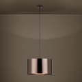 Eglo - Bakreni luster na sajli 1xE27/60W/230V