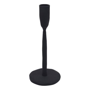 Eglo - Crni svećnjak 20x7,5 cm