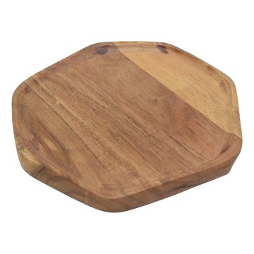 Eglo - Dekorativna drvena tacna 27x30 cm