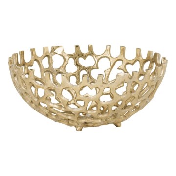 Eglo - Dekorativni pladanj, prečnik 20,5 cm, zlatan