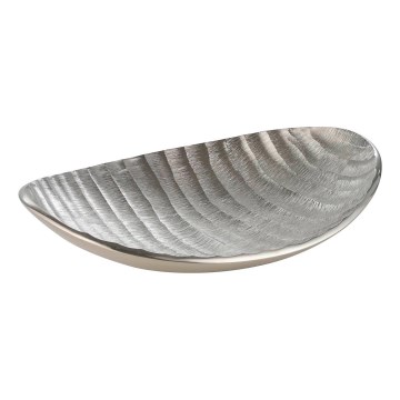 Eglo - Dekorativni poslužavnik 23,5x32,5 cm, srebrne boje