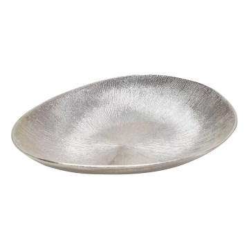 Eglo - Dekorativni poslužavnik 24,5x34,5 cm srebrne boje