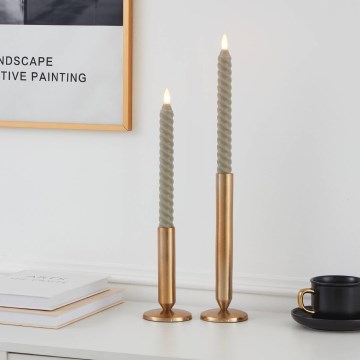 Eglo - Komplet 2x LED sveća LED/1xAAA 24,5 cm bež