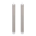 Eglo - Komplet 2x LED sveća, LED/1xAAA, 24,5 cm, siva