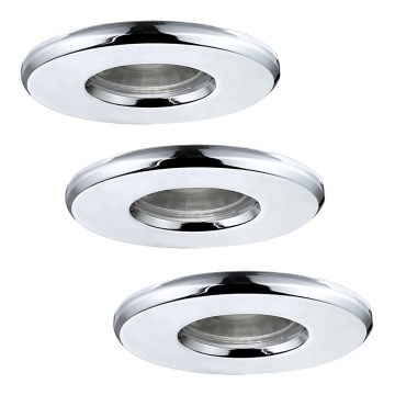 Eglo - Komplet 3x LED kupatilsko svetlo IGOA LED/3,3W/230V IP44