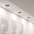 Eglo - KOMPLET 3x LED RGBW prigušiva ugradna stropna svetiljka LED/4,7W/230V 2700–6500K crna