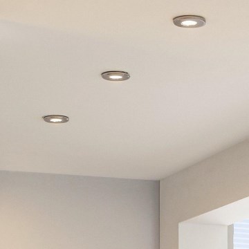 Eglo - KOMPLET 3x LED ugradna svetla PENETO 1xGU10-LED/3W/230V