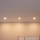 Eglo - KOMPLET 3x LED ugradnih stropnih svetiljki PENETO, 1x GU10-LED/5W/230V