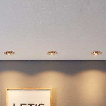 Eglo - KOMPLET 3xLED prigušiva svetiljka 3xLED/6W/230V matni hrom