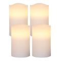 Eglo - komplet 4x LED božićnih dekoracija LED/0,066W/3xAAA bela