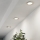 Eglo - Komplet od 3 LED ugradne stropne svetiljke LED/3,7W/230V 2700/4000/6500K prečnik 8,8 cm mat hrom