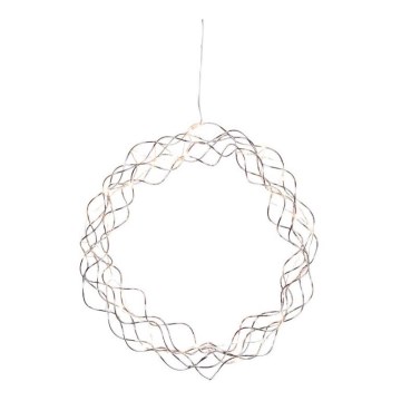 Eglo - LED Božićna dekoracija 30xLED/0,064W/230V sjajni hrom