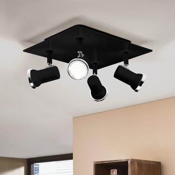 Eglo - LED kupatilsko spot svetlo 4xGU10/3,3W/230V IP44