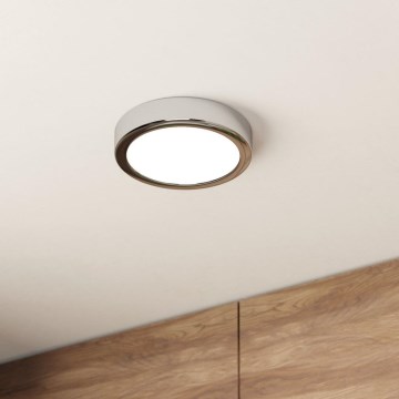 Eglo - LED kupatilsko stropno svetlo LED/11W/230V IP44, sjajni hrom, prečnika 16 cm