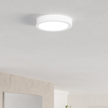 Eglo - LED kupatilsko stropno svetlo LED/7,5W/230V prečnik 16,6 cm IP44 belo