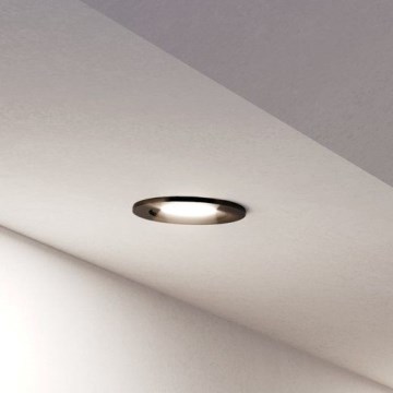 Eglo - LED kupatilsko ugradno spot svetlo 1xGU10/4,5W/230V IP44 crna